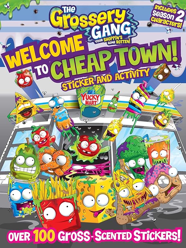 Grossery Gang Welcome Sticker Activity